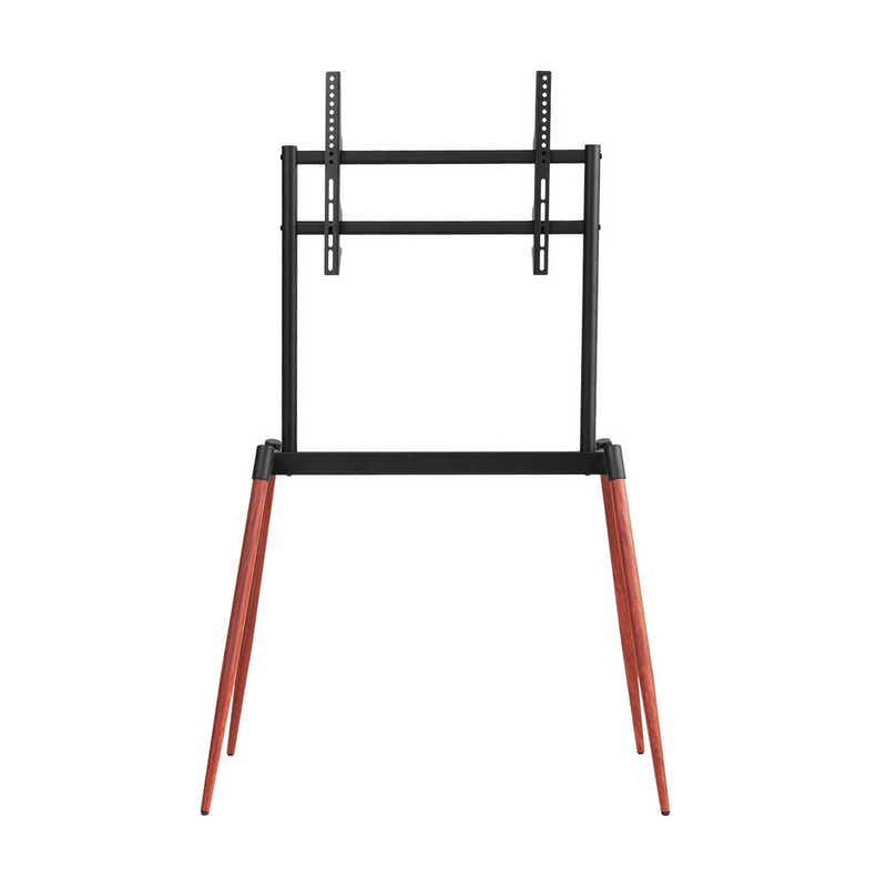 TV Stand 32-75 inch LED LCD Screen Wooden Floor Easel Height Adjustable