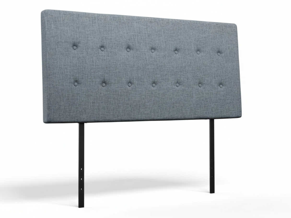 Freddy Linen Headboard Bluish Grey - Queen