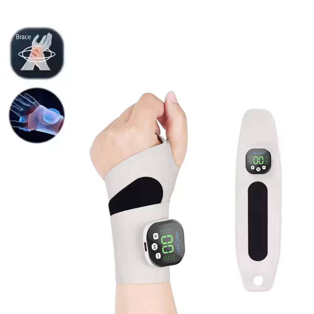 DS NA Smart Wrist Massage Brace with 10 Modes & 29 Intensity Levels