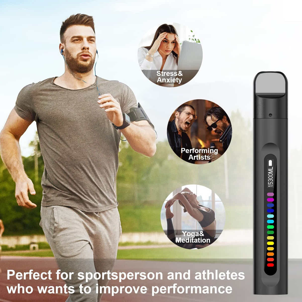 DS NA Portable Smart Breathing Trainer – Rechargeable Respiratory Exercise