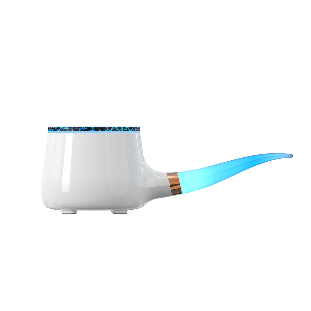 DS NA Pipe-Shaped Aromatherapy Humidifier with LED Flame & Mist – USB Desk