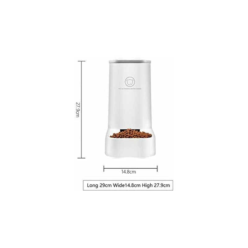 DS NA Automatic Food & Water Dispenser Fountain – 3.75L 2PCS Set for Dogs & Cats
