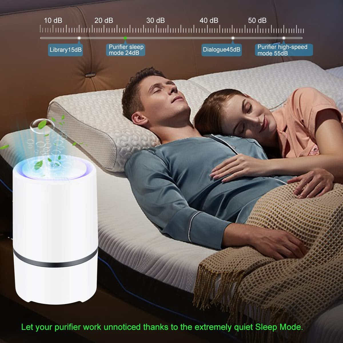 DS NA Air purifier For living room, bedroom, office and baby's room
