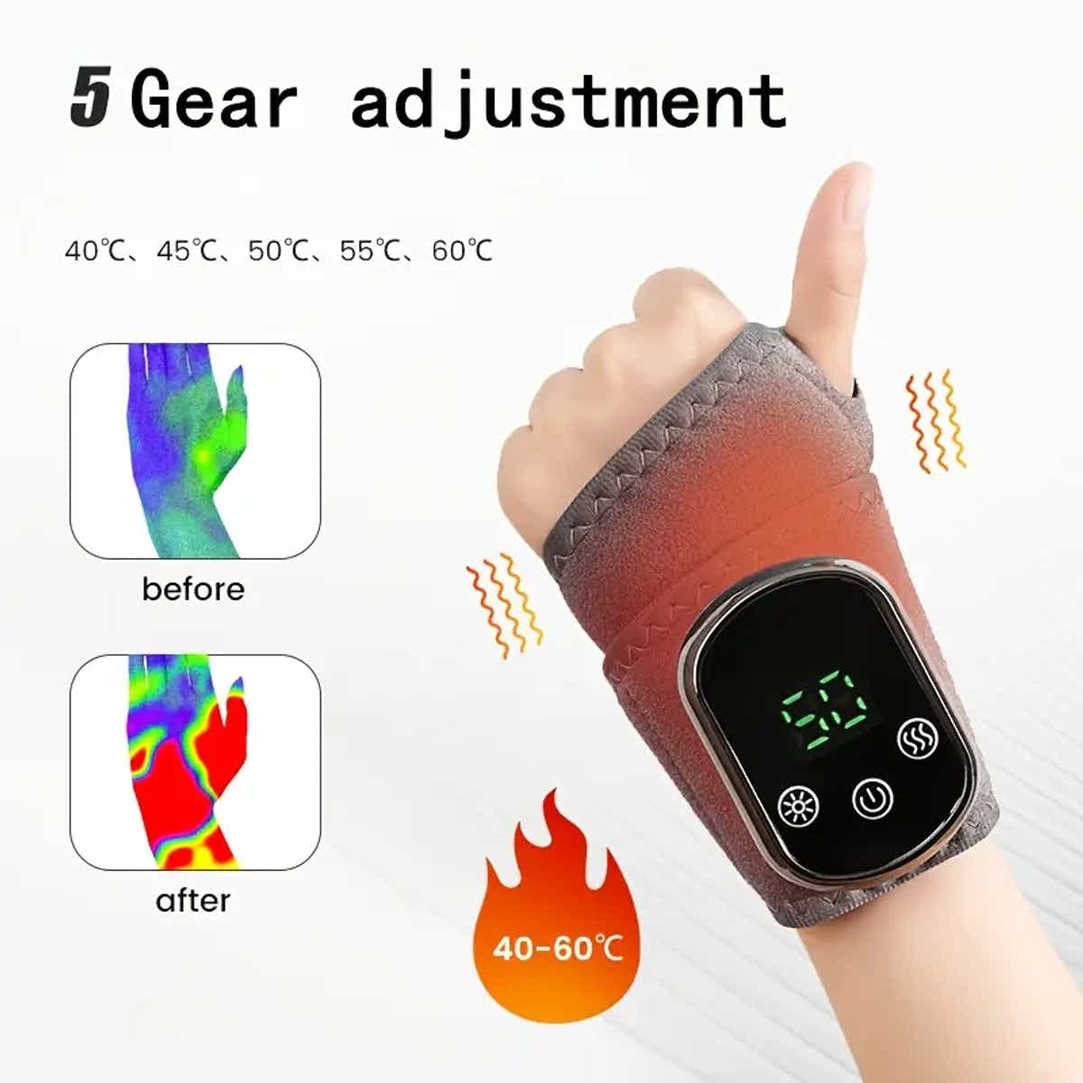 DS NA Massage devices - Hand massager - Wrist massager - Vibration massage - Mas