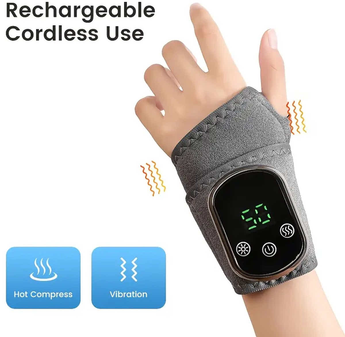 DS NA Massage devices - Hand massager - Wrist massager - Vibration massage - Mas
