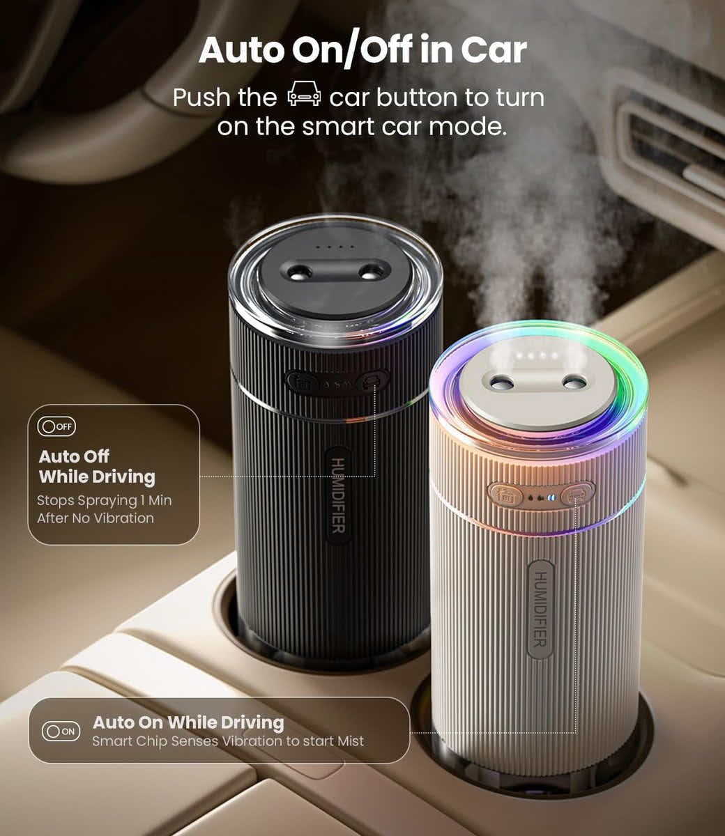 DS NA Humidifiers Mini desktop humidifier for travel, office