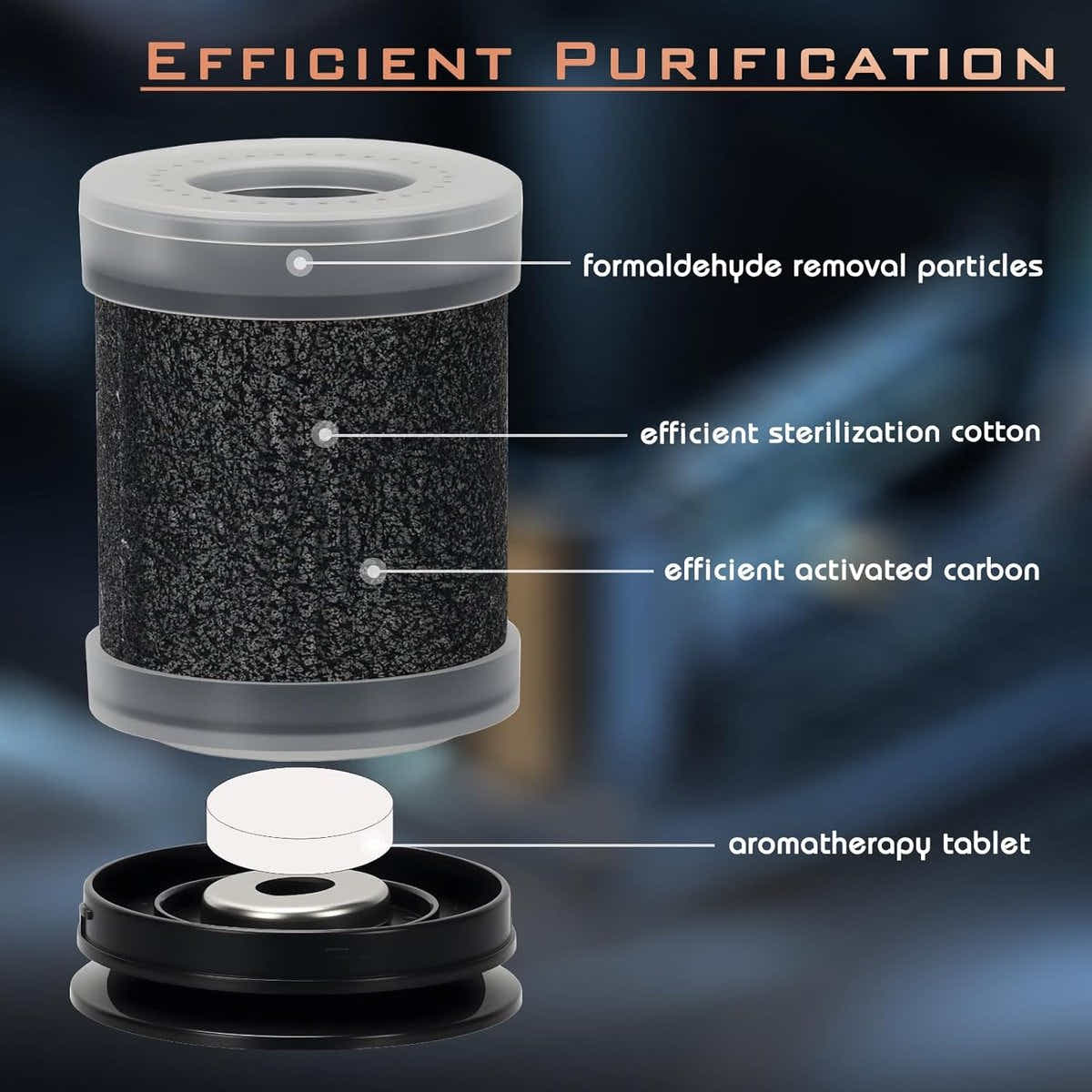 DS NA Air purifier Negative ion air purifier Air purifier for the home