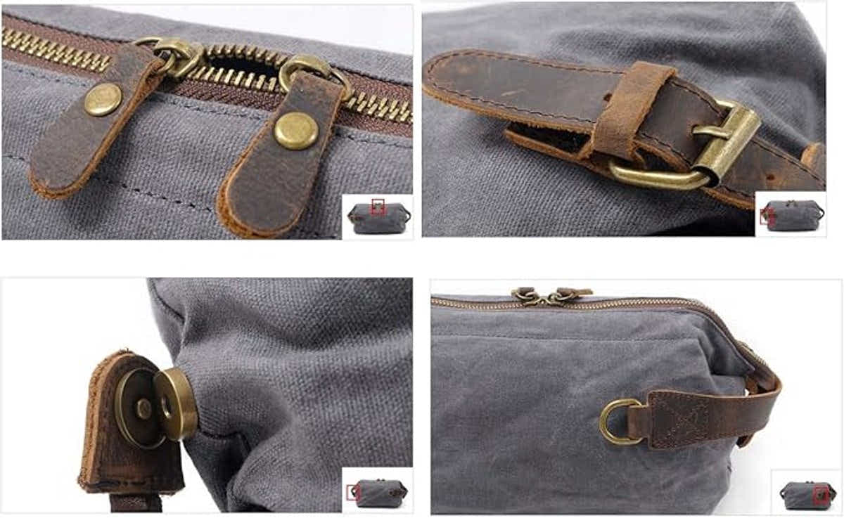 DS NA Men's Toiletry Bag - Women's Toiletry Bag - Toiletry Bag with Hook - Water