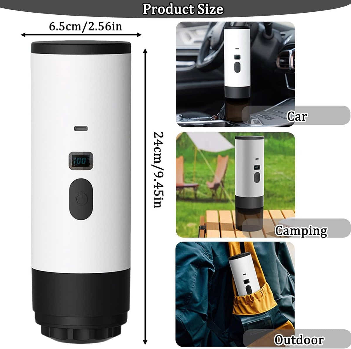 DS NA Coffee maker - Coffee machines - Portable coffee maker - 3-in-1