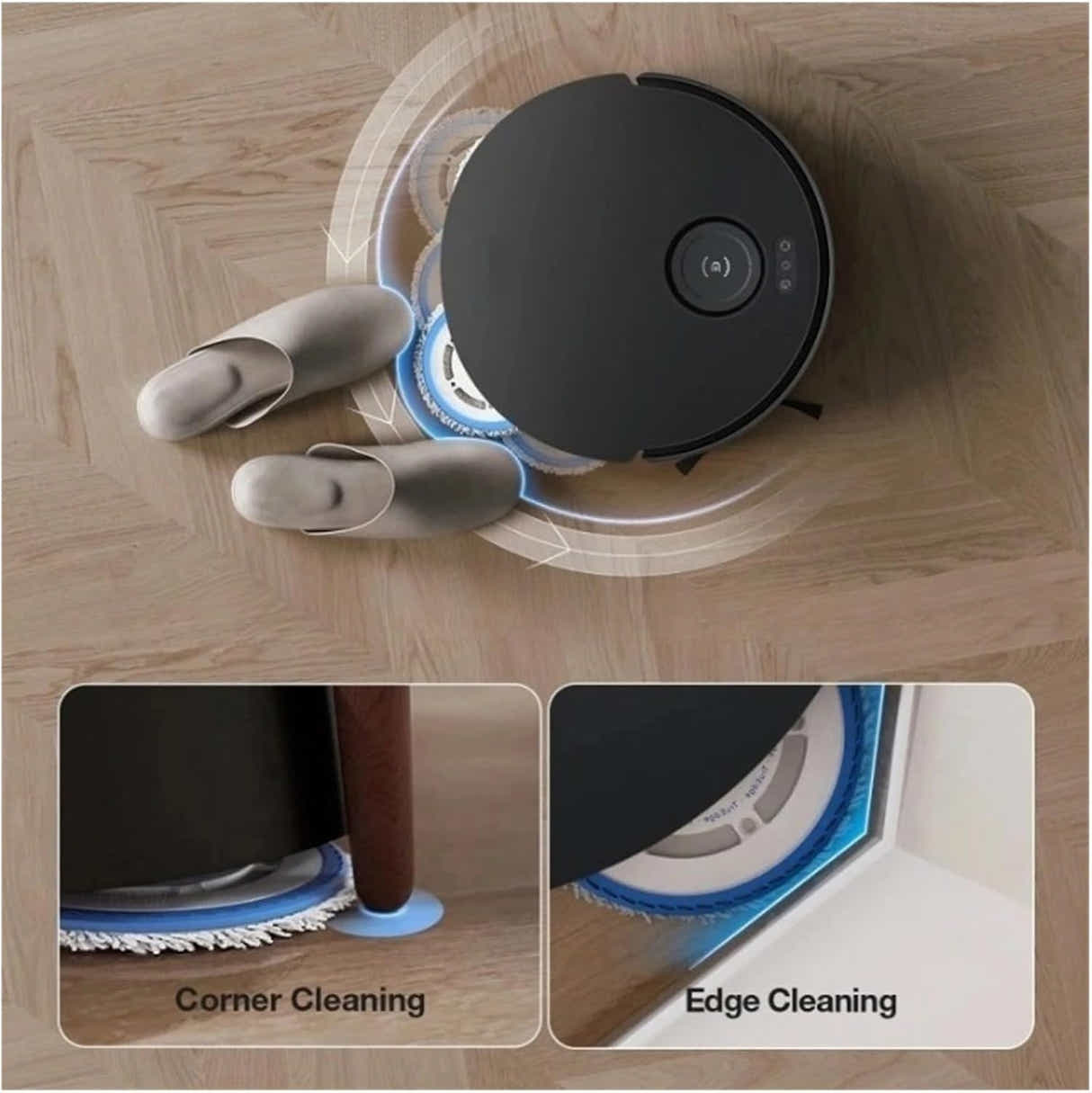 DS NA Mop Mount, Compatible for ECOVACS T30S Combo/Pro Mop Kit Mopping Plate