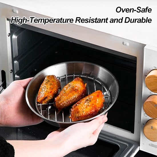DS NA Baking tray for air fryer - Air fryer baking pan - Air fryer accessories -