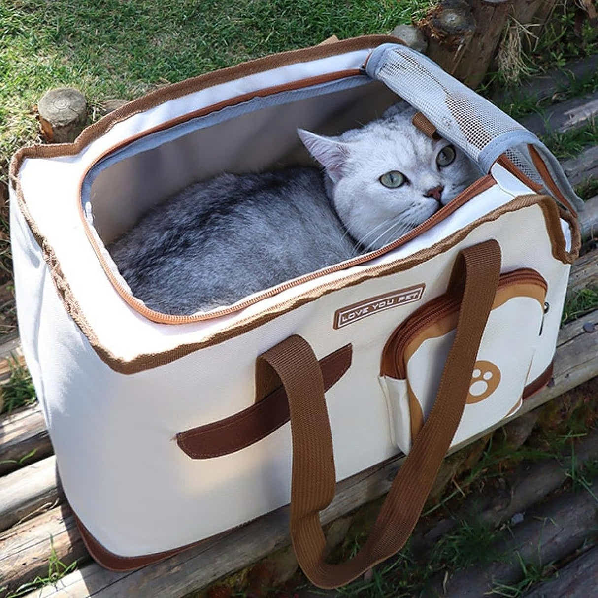 DS NA Portable Cat Cage – For Pets Up to 4.5KG (1PC)