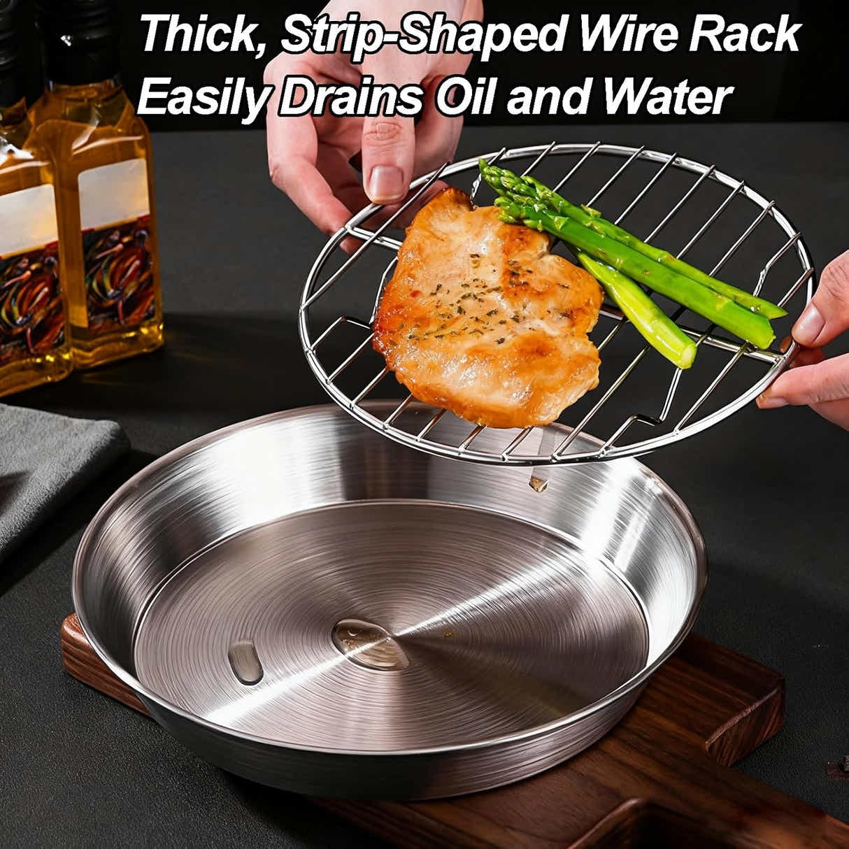 DS NA Baking tray for air fryer- baking pan - Air fryer accessories -