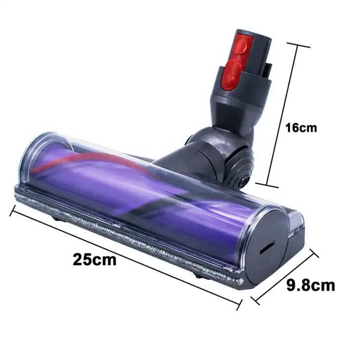 DS NA Replacement Electric Floor Brush Head for Dyson V7 V8 V10 V11 - Turbo Dire