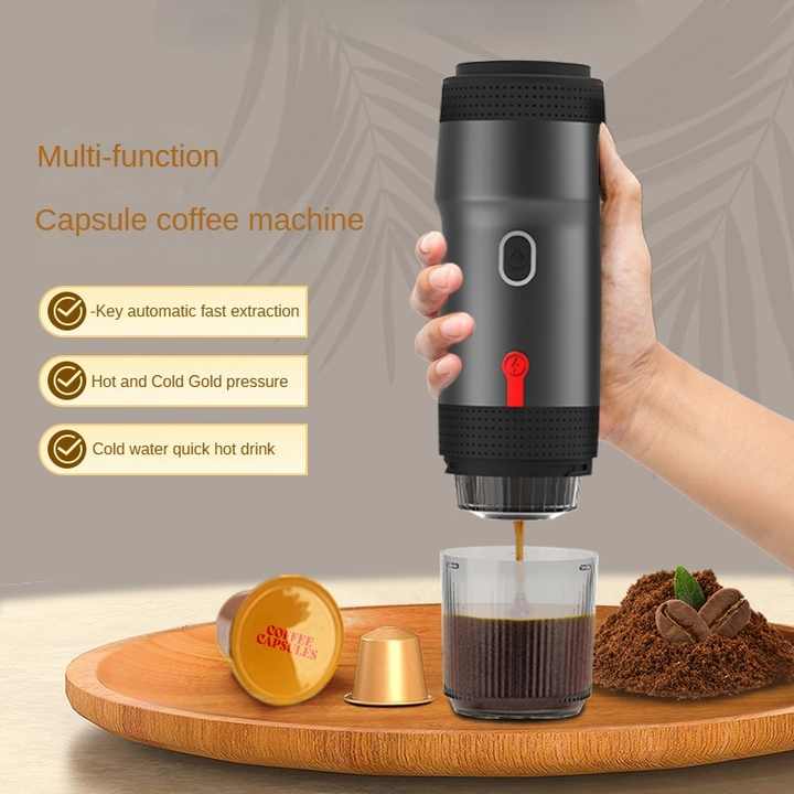 DS NA Green Portable Fully Automatic Espresso Coffee Machine - Universal 3-in-1