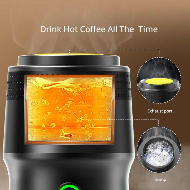DS NA Green Portable Fully Automatic Espresso Coffee Machine - Universal 3-in-1
