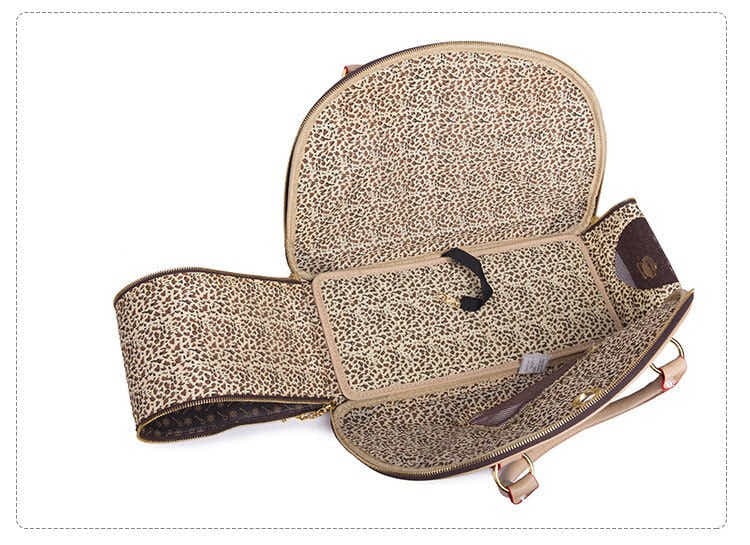 DS NA Portable Pet Travel Bag - Anti-Crush Dog Carrier for Outdoor