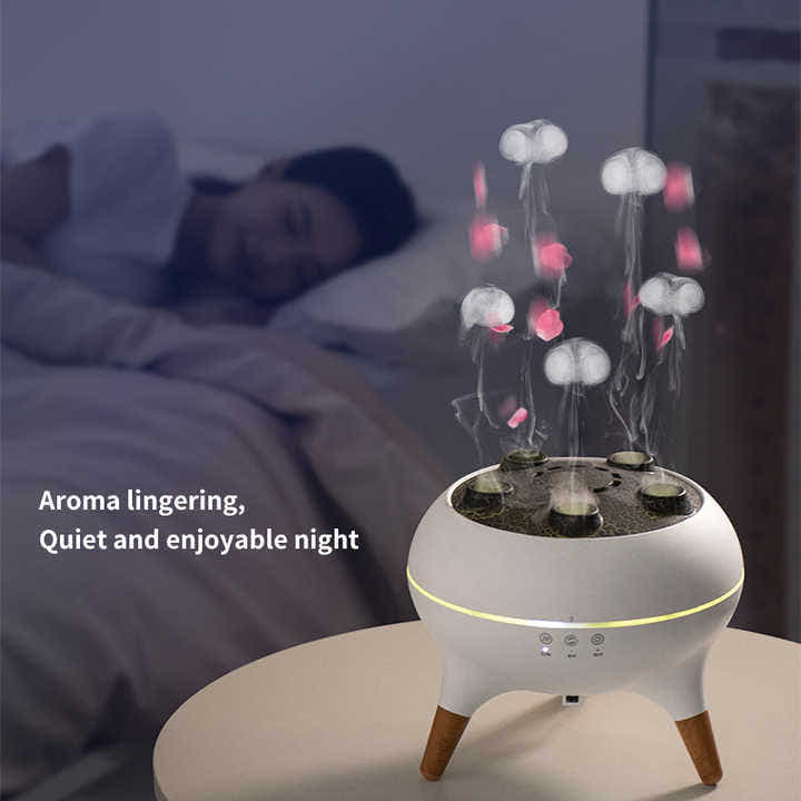 DS NA Dynamic Jellyfish Aroma Diffuser with Timer and Adjustable Mist Modes