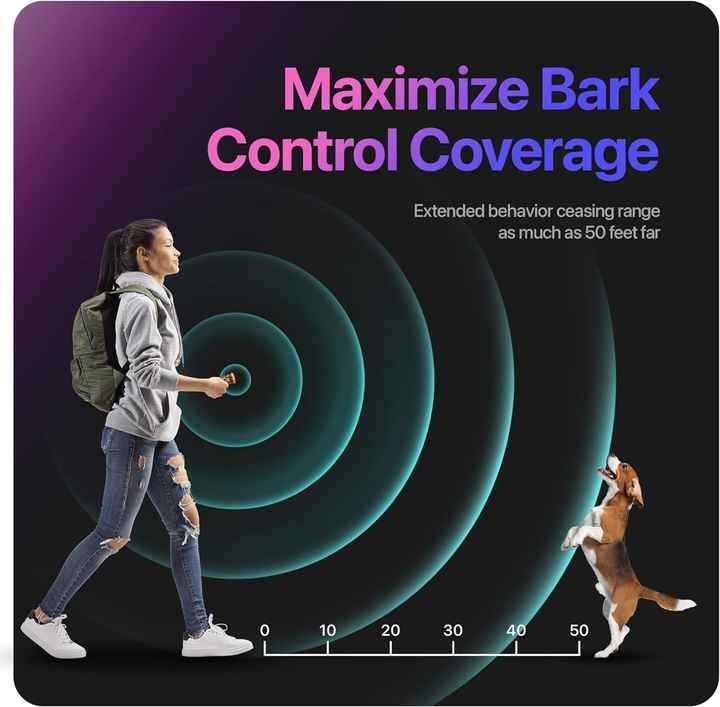 DS NA Black Multifunctional Ultrasonic Dog Repeller & Flashlight - Long-Range
