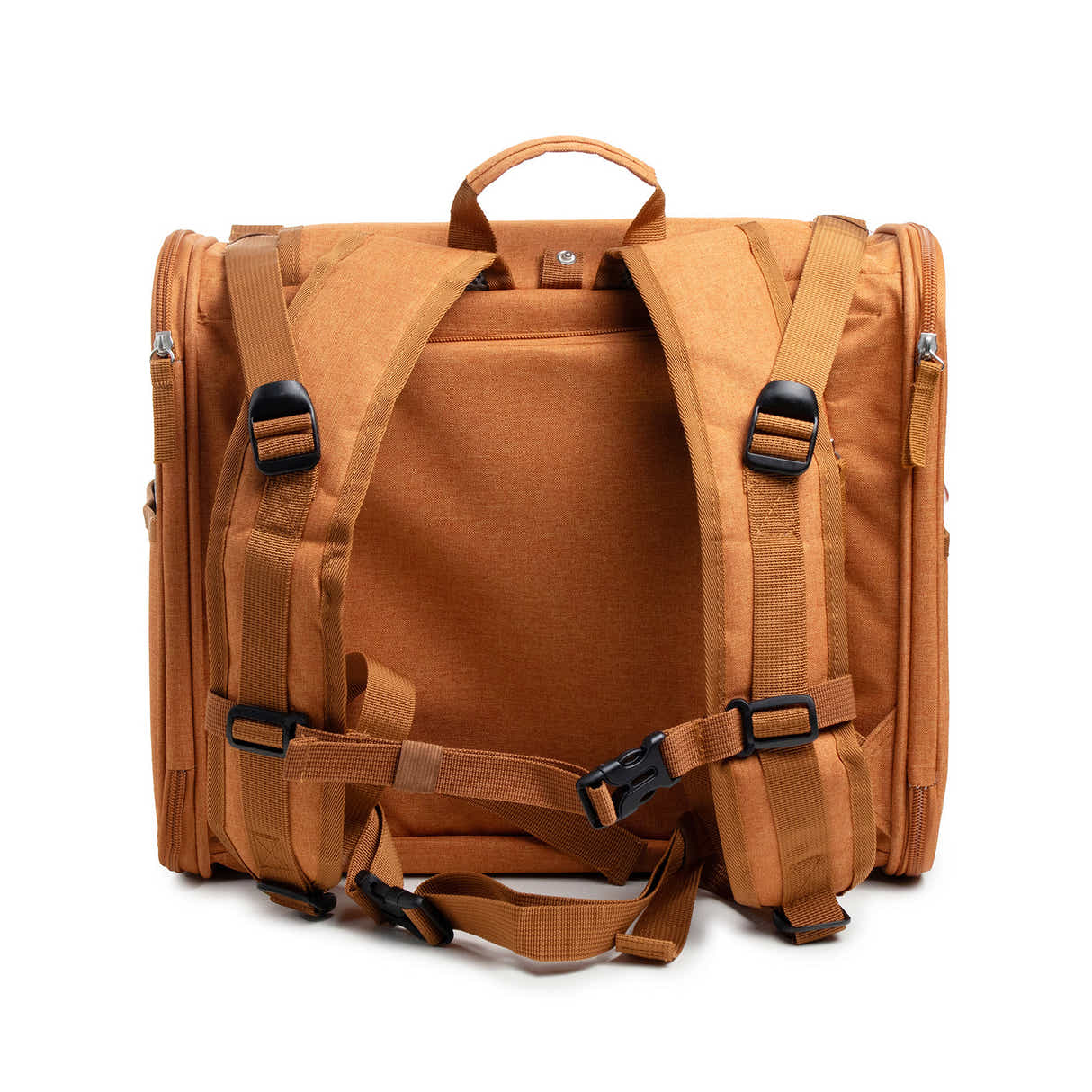 DS NA Brown Pet Carrier Backpack - Comfortable and Stylish for Cats & Small Dog