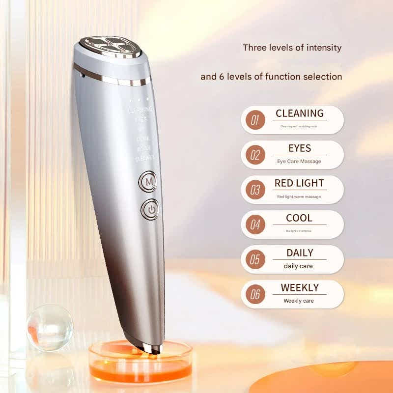 DS NA Multi-Function Facial Beauty Device - 6 Modes, 3 Intensity Levels
