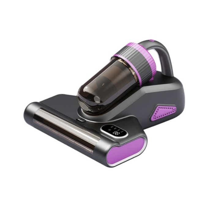 DS NA Purple Advanced Cordless UV-C Dust Mite Vacuum - Handheld Cleaner with Hot