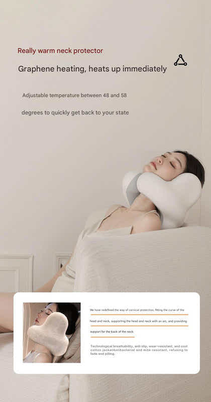 DS NA Smart Neck Pillow with Dual Noise Reduction, HIFI Bluetooth Music