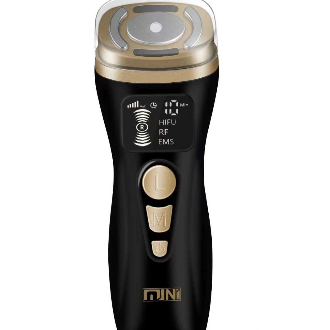 DS NA 3-in-1 Facial Firming & Anti-Wrinkle Device with HIFU, RF & EMS Tech