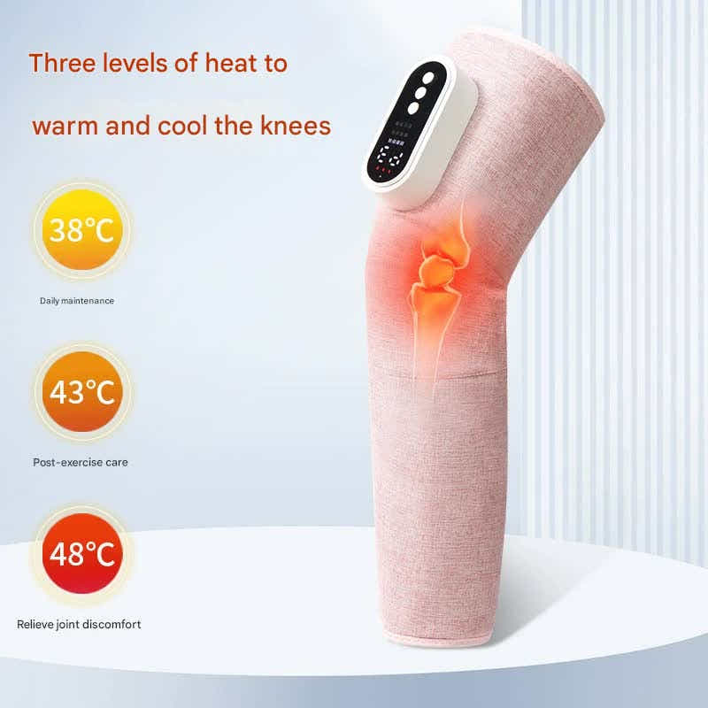 DS NA Rechargeable Air Compression Leg Massager with Heat Therapy