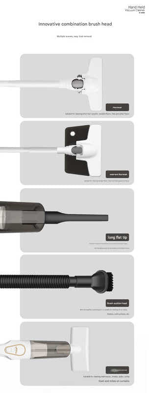 DS NA Cordless 2-in-1 Handheld & Stick Vacuum Cleaner with Detachable Water Tank
