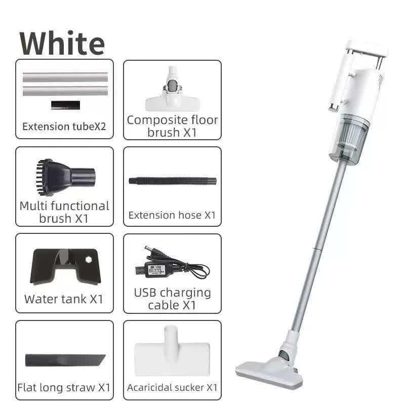DS NA Cordless 2-in-1 Handheld & Stick Vacuum Cleaner – Powerful Suction, Wash