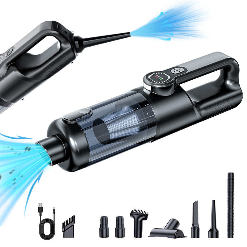 DS NA Multi-Function Cordless Handheld Vacuum Cleaner & Blower - Powerful Brush