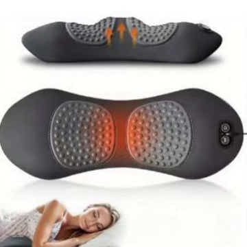 DS NA Dark Grey 3-in-1 Heated Back Stretcher with Vibration Massage & Traction