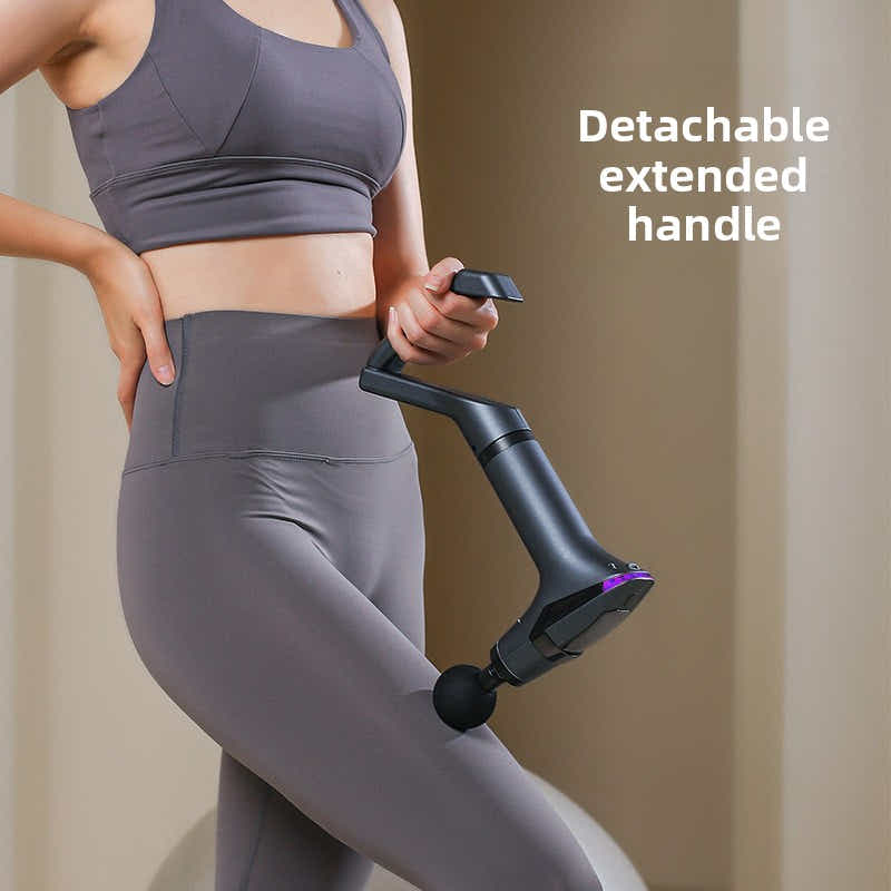 DS NA Professional Massage Gun with Extension Handle & Back Strap – 12 Sp
