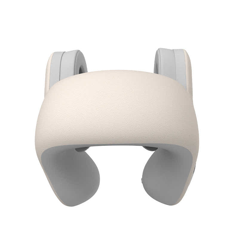 DS NA Smart 4-in-1 Travel Neck Pillow with ANC Headphones – Heated Vibration