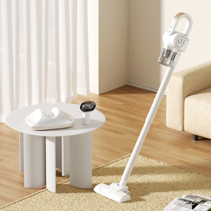 DS NA White 3-Head Cordless Handheld UV Mite Remover Set with Floor & Mite Head