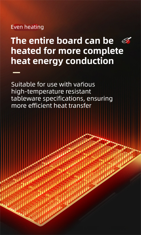 DS NA Blue 65x38CM Roll-Up Food Warming Silicone Mat with Precise Temprature