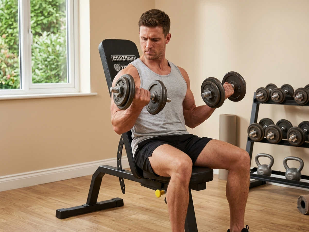 DS Heavy Duty Adjustable Weight Bench - 450 Kg