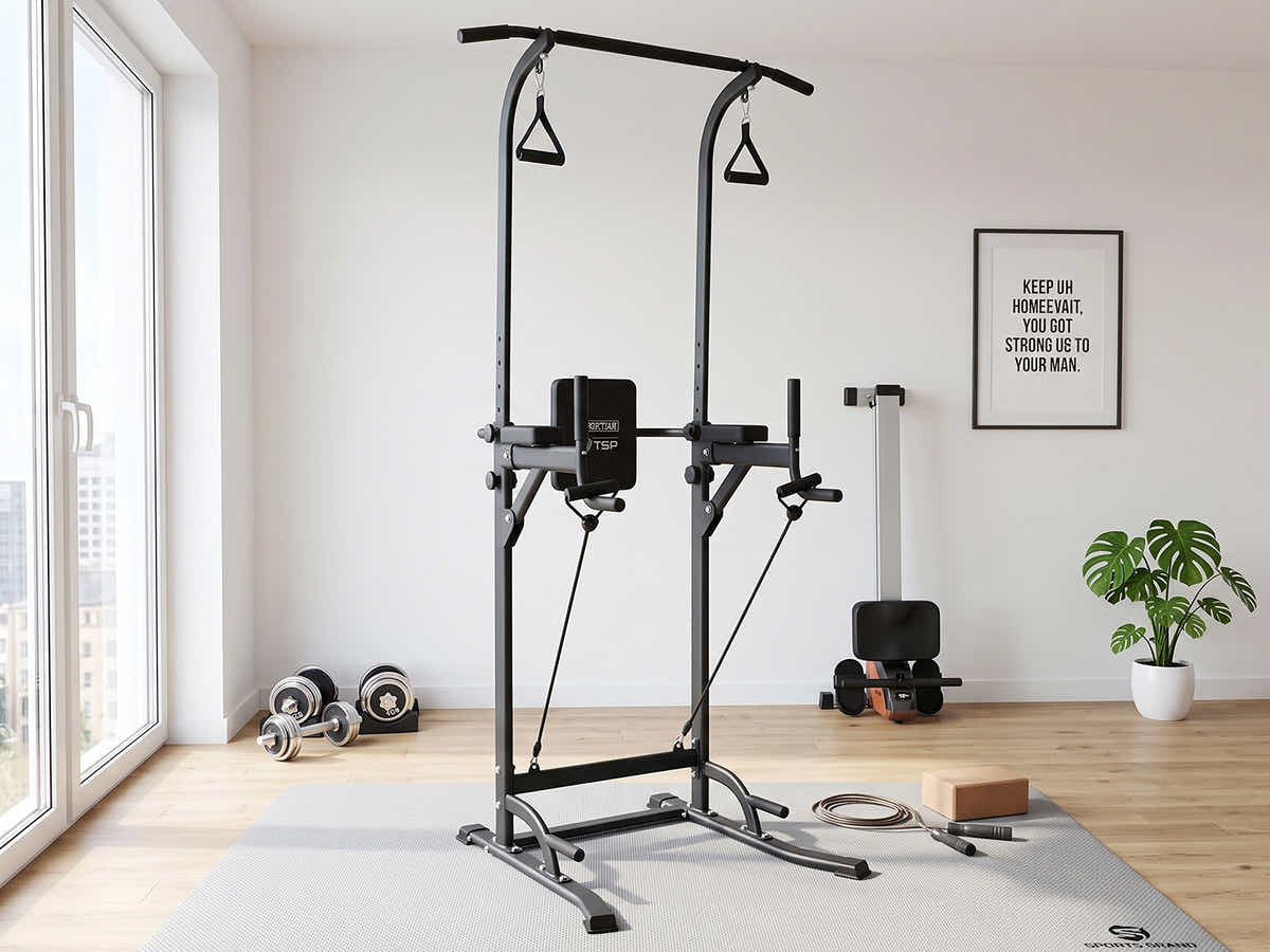 DS Power Tower 5-In-1 Pull Up Dip Stand