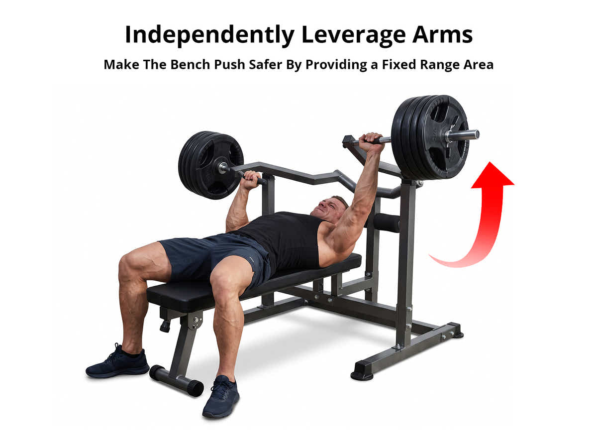 DS Chest Press Machine Folding Workout Bench