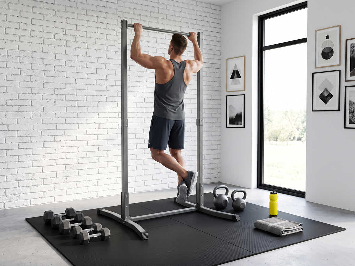 DS Power Tower Pull Up Bar Station