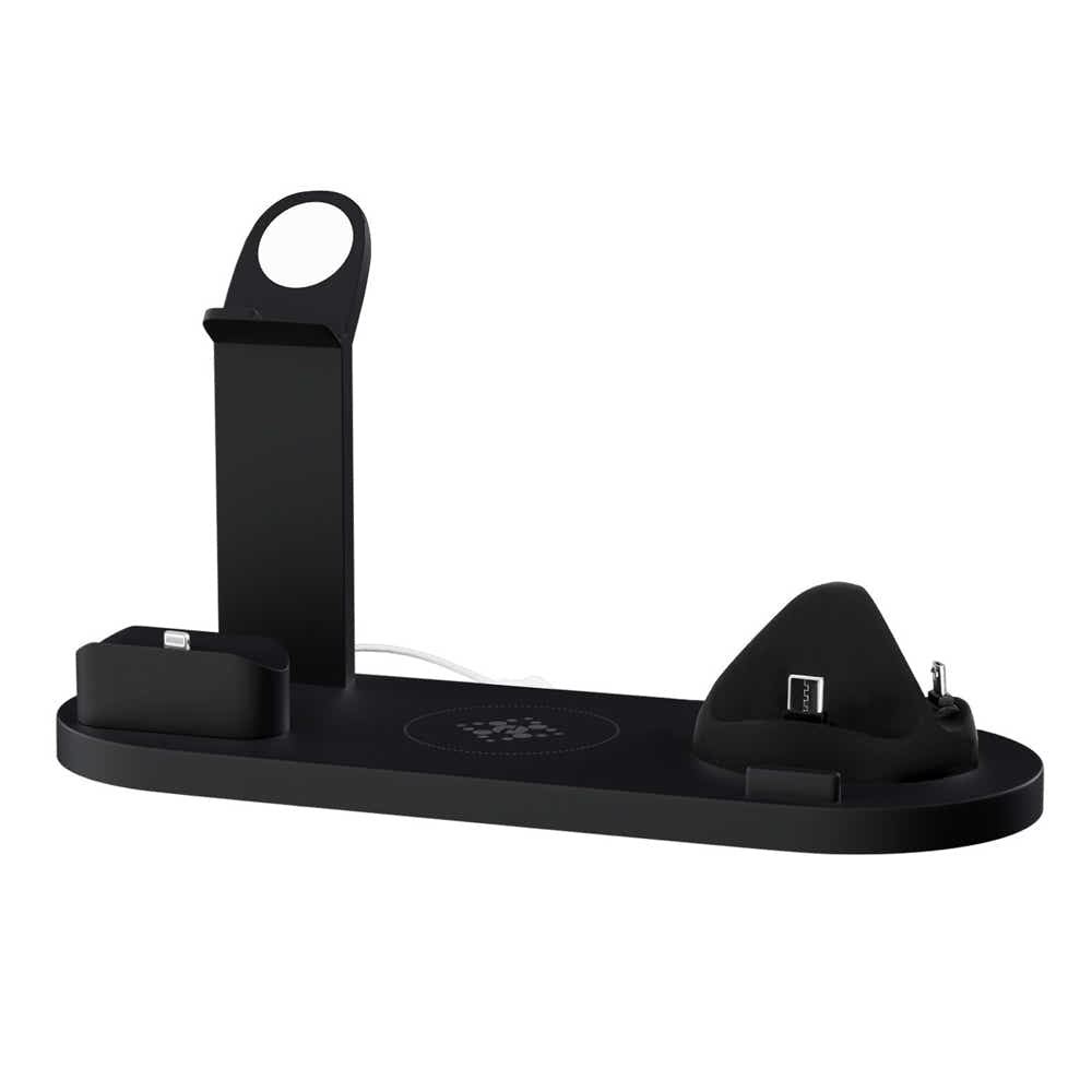 DS NA 4 in 1 Wireless Charger Multi-function Station for Phone Airpod iWatch 15W