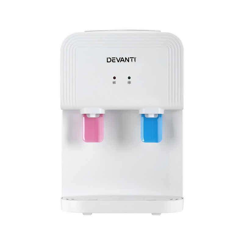 DS NA Devanti Water Cooler Dispenser Bench Top White