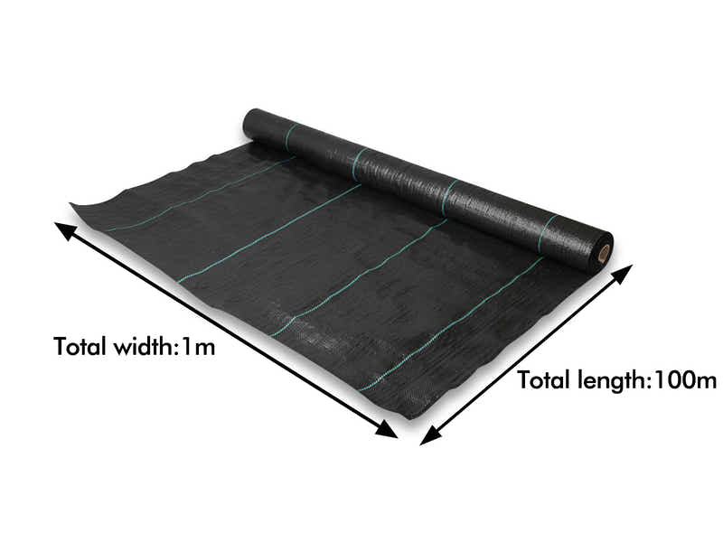 100gsm Weed Mat - 1m x 100m Roll