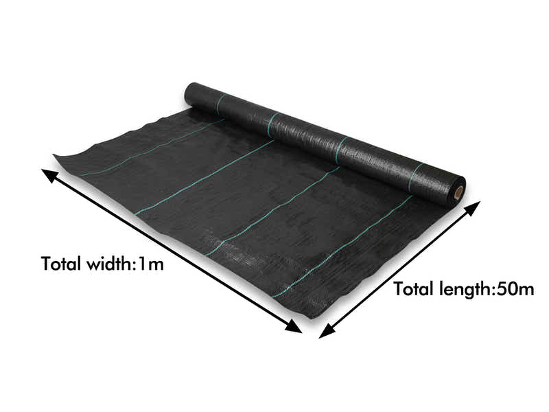 100gsm Weed Mat - 1m x 50m Roll