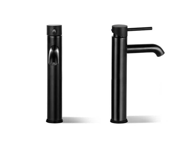 Black Basin Faucet Large