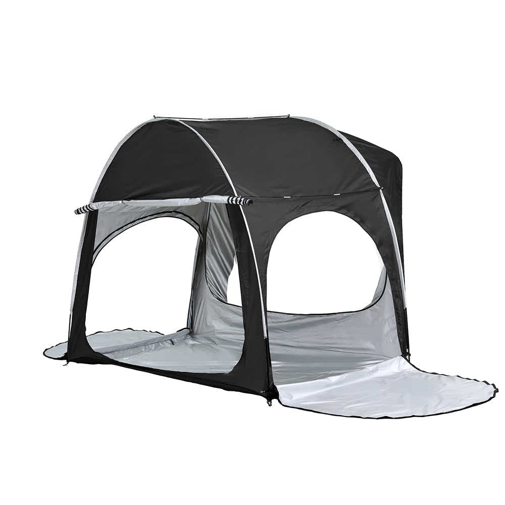 DS NA Weisshorn Camping Tent Car Canopy Portable Outdoor Family Black