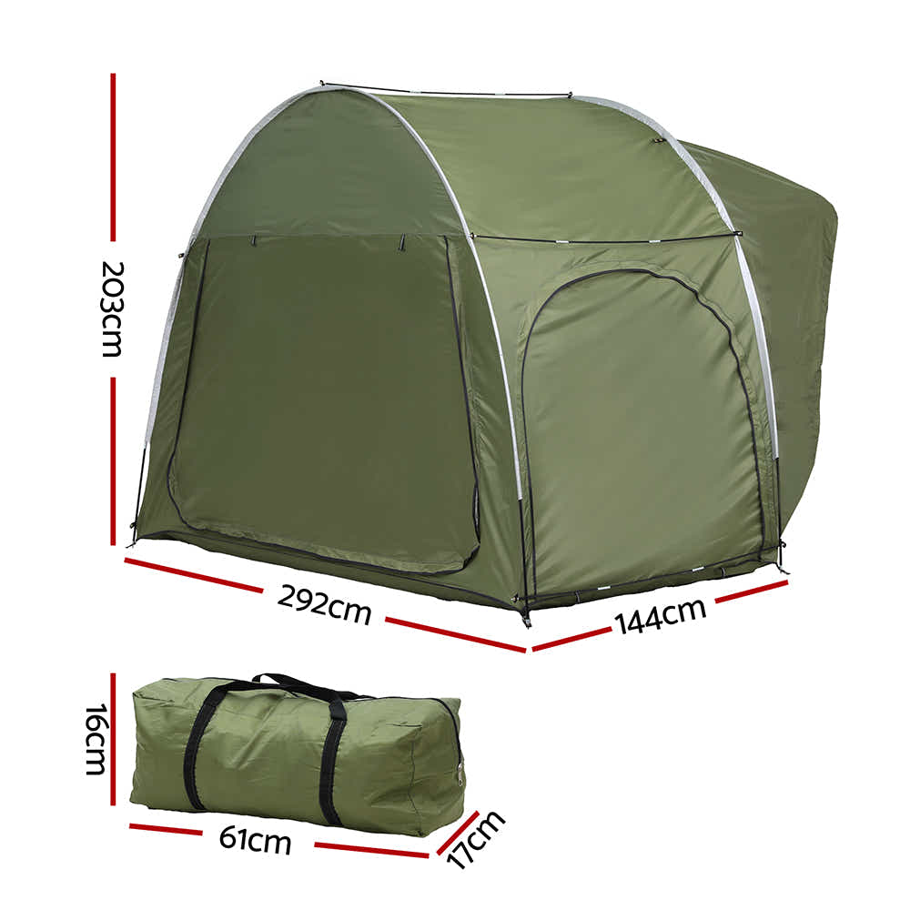 DS NA Weisshorn Camping Tent Canopy Portable Outdoor Family green