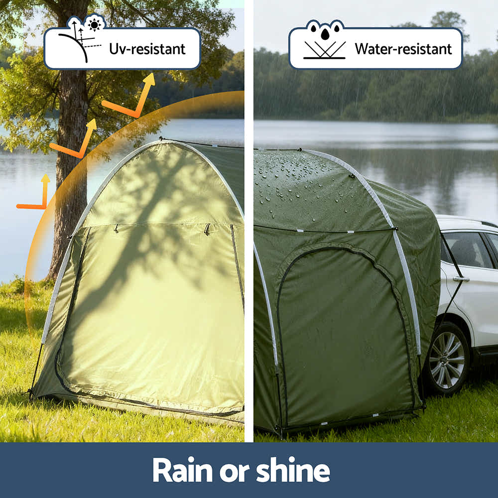 DS NA Weisshorn Camping Tent Canopy Portable Outdoor Family green