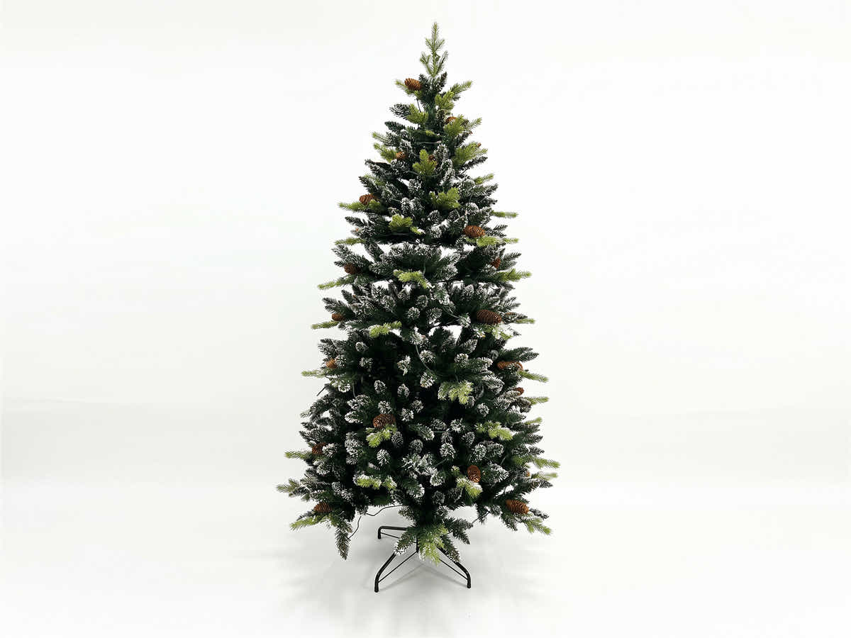 DS Christmas Tree Snow Tips with Lights - 6FT/180cm